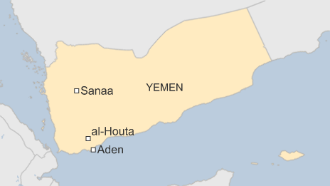 Map of Yemen