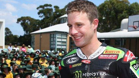 Northern Ireland rider Jonathan Rea