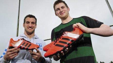 Sam Warburton and Carl Griffiths