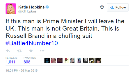 Katie Hopkins tweet