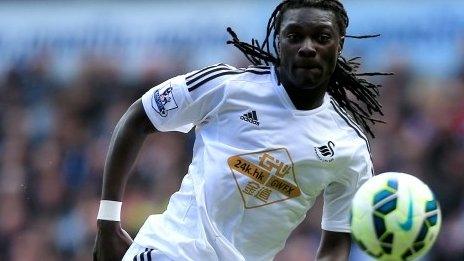 Swansea's Bafetibis Gomis