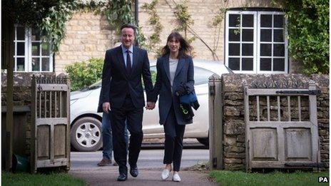 David and Samantha Cameron