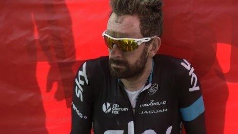 Sir Bradley Wiggnis after Paris-Roubaix