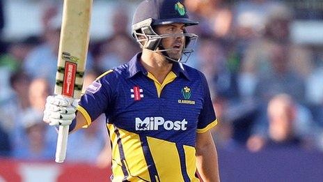 Glamorgan captain Jacques Rudolph