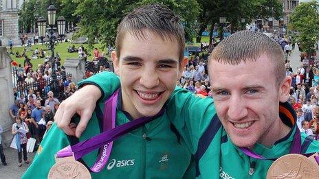 Michael Conlan and Paddy Barnes