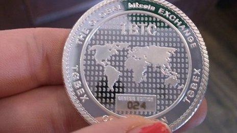 bitcoin coin made by TGBEX