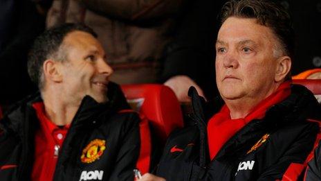 Ryan Giggs and Louis van Gaal