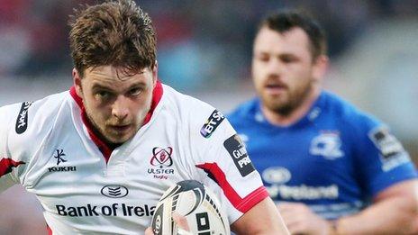 Iain Henderson scored Ulster's first try