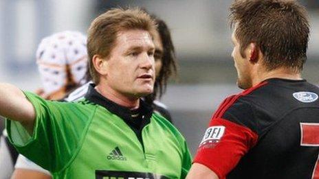 Stuart Dickinson and Richie McCaw