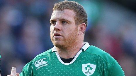 Ireland and Leinster hooker Sean Cronin