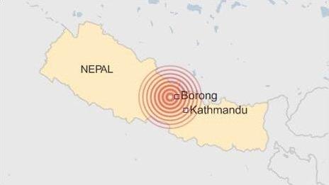 Map of Borong, Nepal