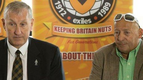 Terry Butcher and Les Scadding