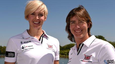 Vicky Thornley and Katherine Grainger