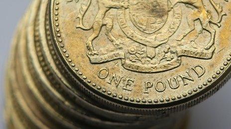 Pound coins