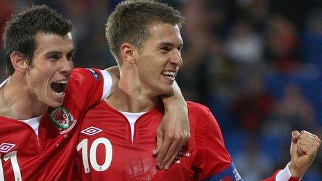 Gareth Bale and Aaron Ramsey
