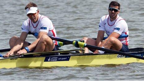 James Foad (right) with Matt Langridge