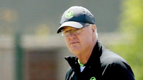 Ireland Head Coach John Bracewell