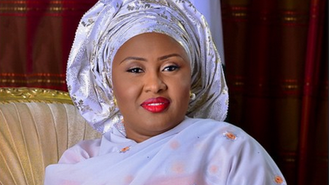 This photo of Nigeria's first lady wearing an expensive-looking watch outraged many on social media