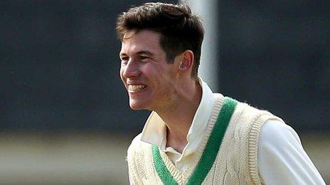 Ireland spinner George Dockrell