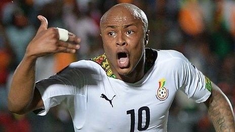 Andre Ayew, Ghana