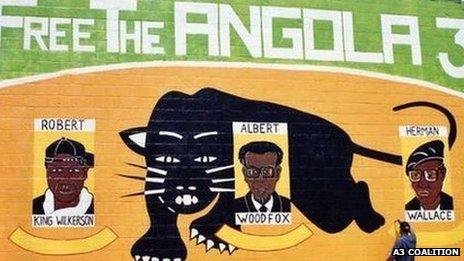 'Free the Angola 3' mural