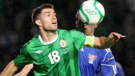 Northern Ireland defender Aaron Hughes is interested in a move abroad