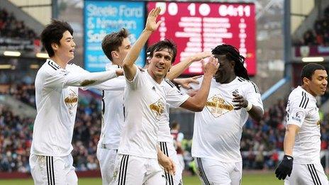 Swansea City players