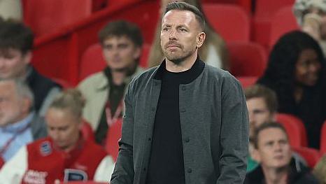 Wales manager Craig Bellamy watches his side play