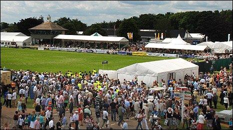 The Grand Ring at the Royal Norfolk Show