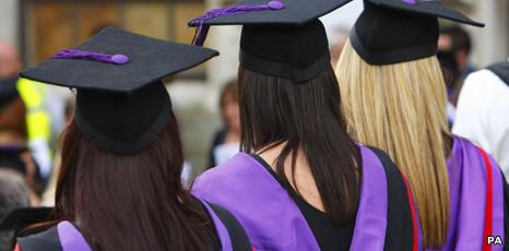 Graduates at Portsmouth University