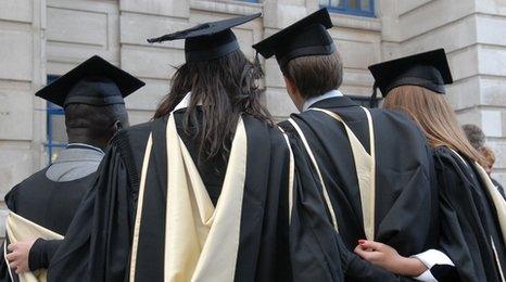 Students graduating