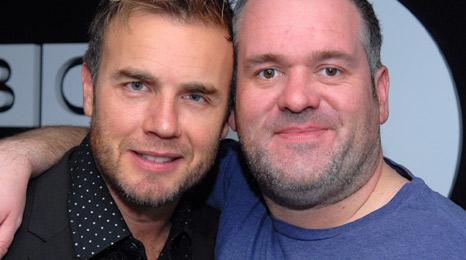 Gary Barlow and Chris Moyles