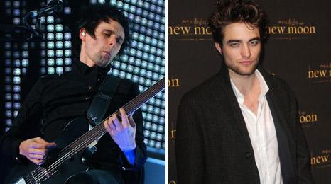 Matt Bellamy from Muse and Robert Pattinson