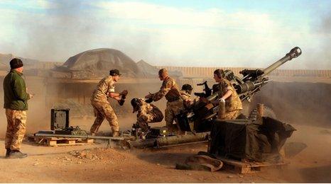 FOB (forward operating base) Dwyer, in Helmand province