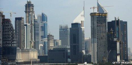 Skyscrapers in Dubai