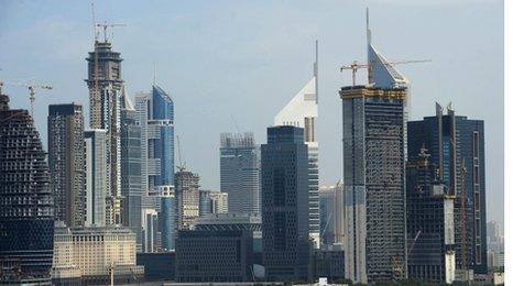 Skyscrapers in Dubai