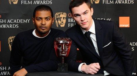 Noel Clarke and Nicholas Hoult