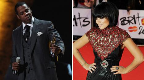 Jay-Z and Lily Allen