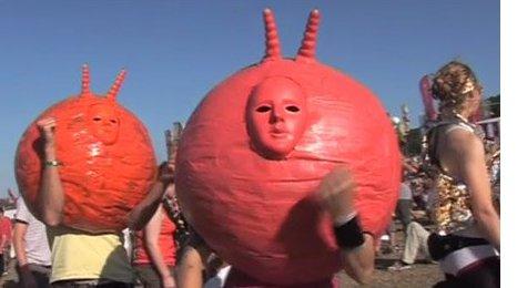 Bestival festival-goers