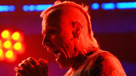 Keith Flint from The Prodigy