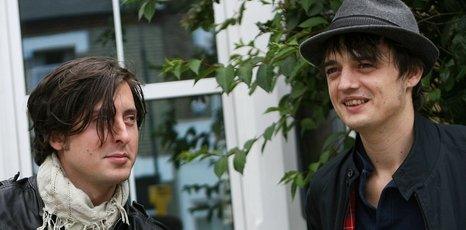 The Libertines' Carl Barat and Peter Doherty