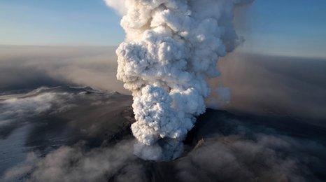 Iceland's Eyjafjallajoekull volcano