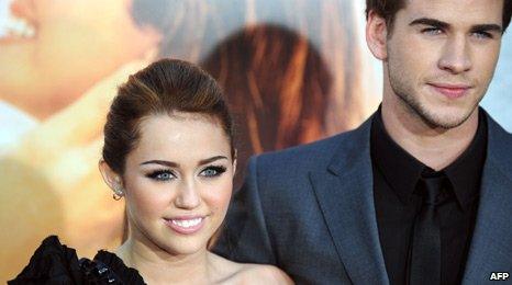 Miley Cyrus and Liam Hemsworth