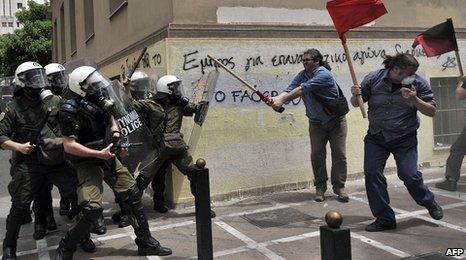 Greece protests