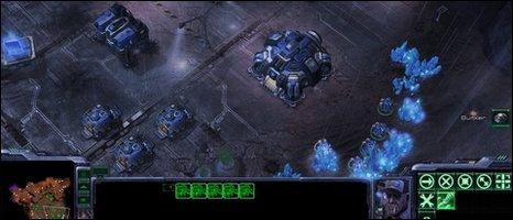 Starcraft II screenshot, Blizzard