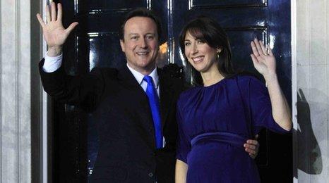 David and Samantha Cameron