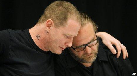 Corey Taylor and Shawn Crahan