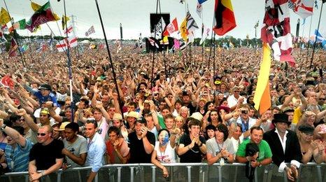 Festival crowd