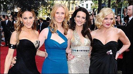 Sarah Jessica Parker, Cynthia Nixon, Kristen Davis and kim Cattrall