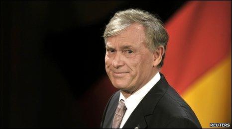 Horst Koehler (file pic)